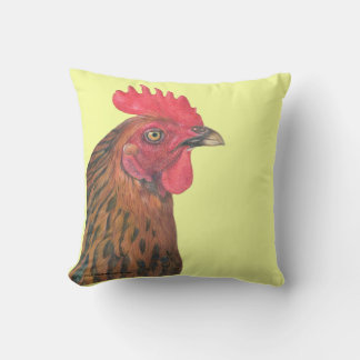 Coussin Rhode Island Red Hen