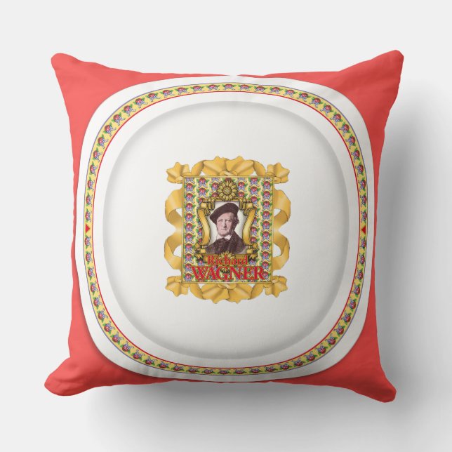 Coussin Richard Wagner (Recto)
