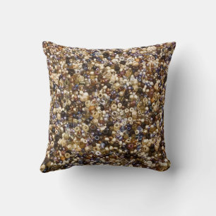 Coussin Richesse de perles de rocaille