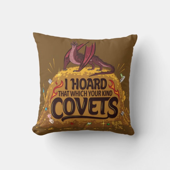 Coussin RICK ET MORTY™ | Balthromaw's Hoard (Recto)