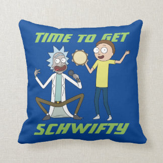 Coussin RICK ET MORTY™ | Il Est Temps D'Obtenir Schwifty