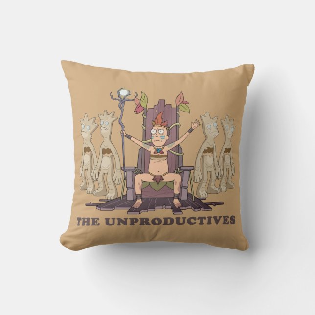 Coussin RICK ET MORTY™ | Les Sans-Pies (Recto)