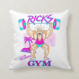 Coussin RICK ET MORTY™   Membre Rick's Gym Club