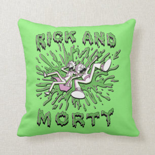 Coussin RICK ET MORTY™   Tomber Dans La Tva Acide