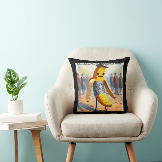 Coussin Rick London Hilarious Duct Bande Banana Art (Chaise)
