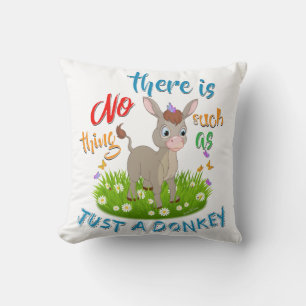 Coussin Rien de tel qu'un âne
