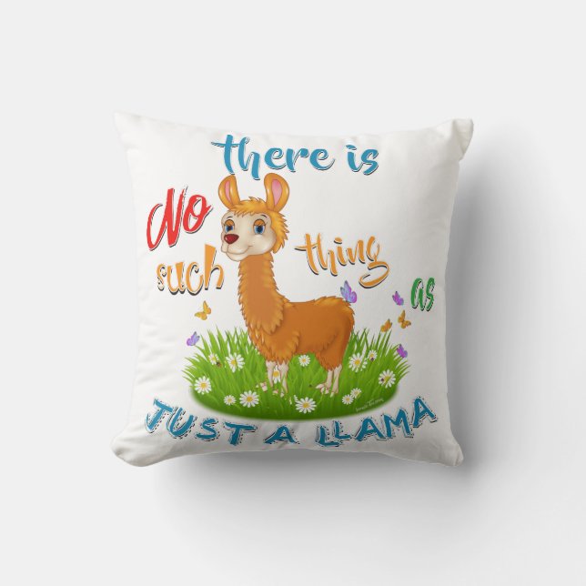 COUSSIN RIEN DE TEL QU'UN LAMA (Recto)
