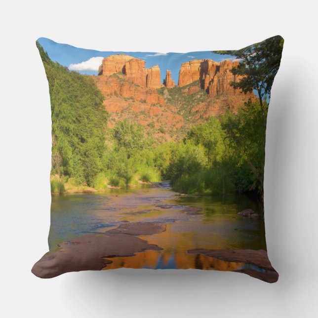 Coussin Rivière à Red Rock Crossing, Arizona (Recto)
