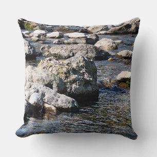 Coussin Rivière des Monts Carpates - Impression de Nature