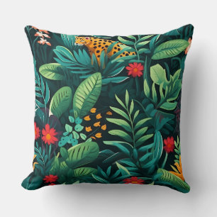 Coussin Roar & Explore Rainforest Botanical