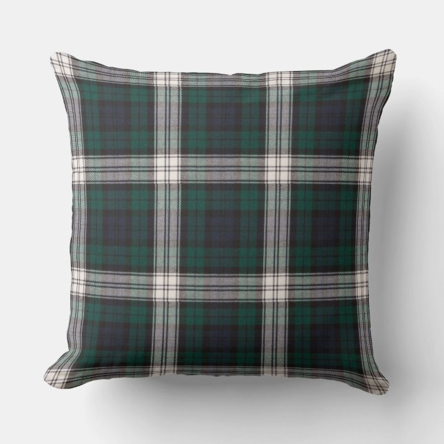 Coussin Robe Black Watch Carré original moderne Tartan (Recto)