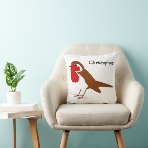 Coussin Robin Design Personnalisé