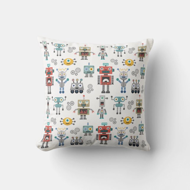 Coussin Robots de jouet (Recto)