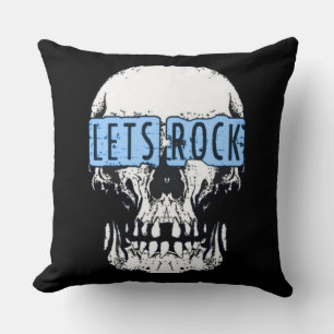 Coussin Rock Skull