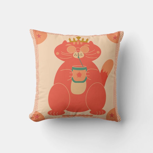 Coussin Roi de la Glace (Recto)