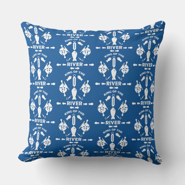 Coussin Roi De La Rivière (Recto)