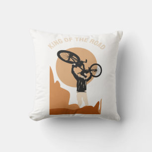 Coussin Roi du Monde - Cool à vélo