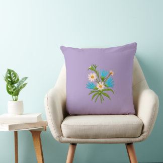 Coussin Romantic Floral – Botanical Fantasy Minimalist 