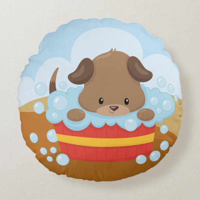 Coussin rond (Devant)