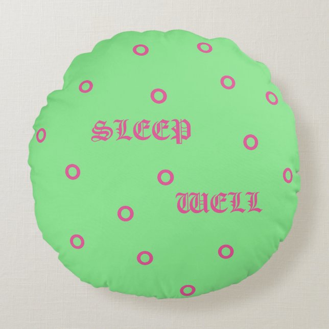 Coussin rond (Devant)