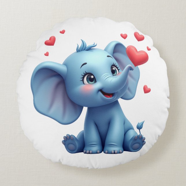 Coussin rond (Devant)