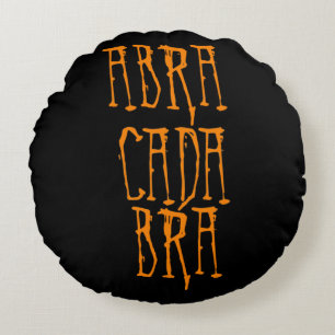 Coussin rond Abracadabra