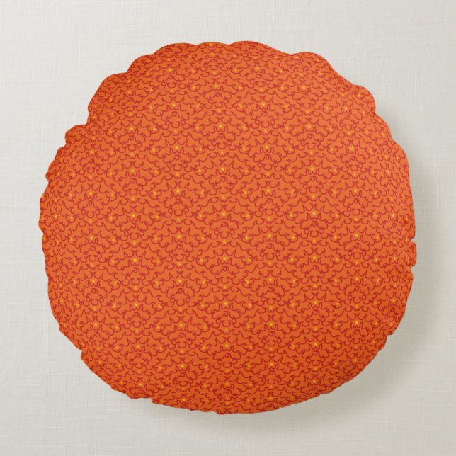 Coussin rond Arcs de feu (Devant)