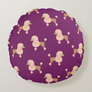 Coussin rond de caniche