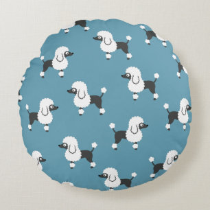Coussin rond de caniche