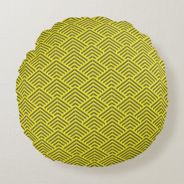 Coussin rond des arches de la foudre (Devant)