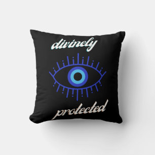 Coussin Rond Divinitement Protégé