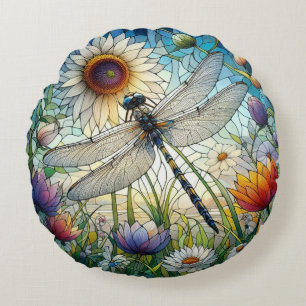 Coussin rond Dragonfly
