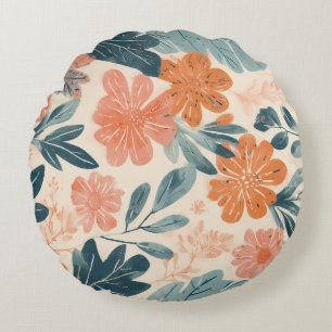 Coussin rond esthétique et intemporel