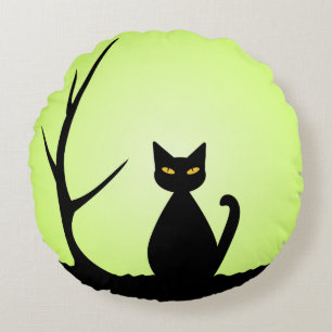 Coussin rond Halloween