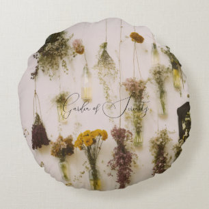 Coussin Rond Jardin de Sérénité