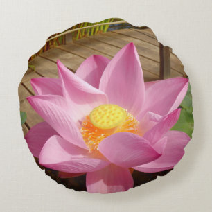 Coussin rond Lily d'eau
