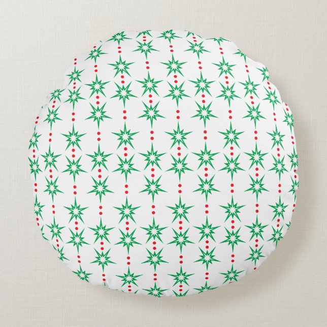Coussin rond Mid Mod (Devant)