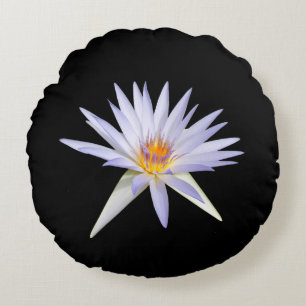 Coussin rond nénuphar