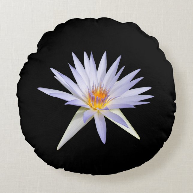 Coussin rond nénuphar (Devant)