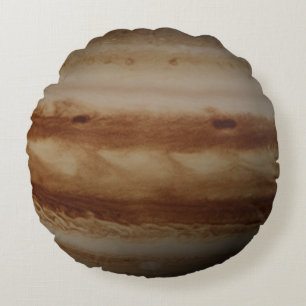Coussin rond Planet Jupiter