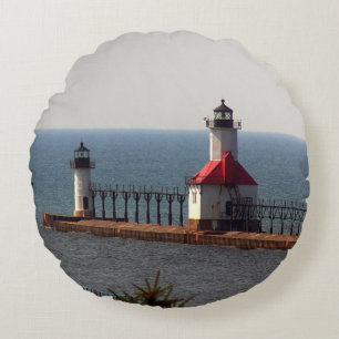 Coussin rond St. Joseph North Pierhead Lights