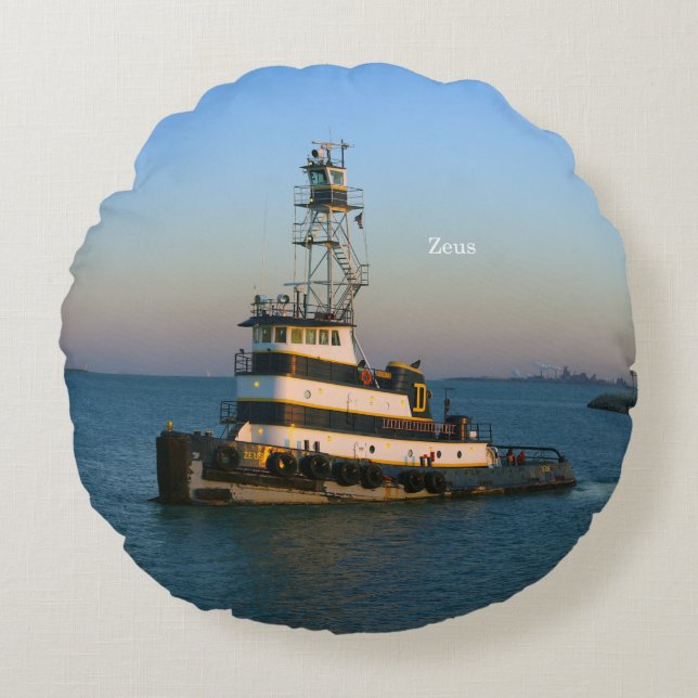 Coussin rond Zeus (Devant)
