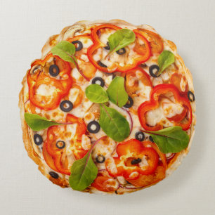 Coussin ronde pizza