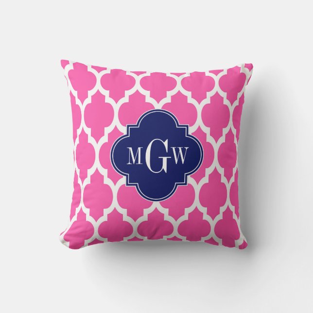 Coussin Rose chaud #2 Whisky Marocain #4 Nom de la marine  (Recto)