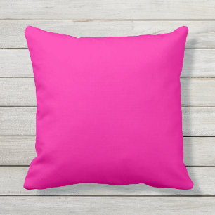 Coussin Rose chaud solide