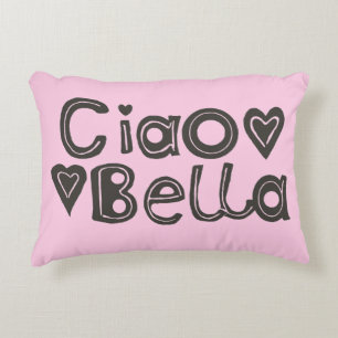 Coussin rose-clair d'accent de Ciao Bella