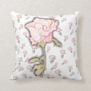 Coussin Rose de bébé