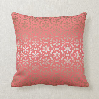 Coussin rose de fleur d'or