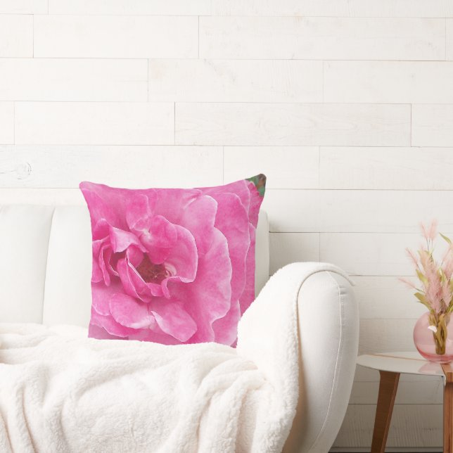 Coussin Rose de jardin rose (Canapé)