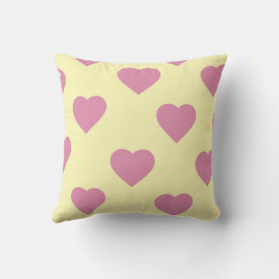Coussin Rose Élégant Mignon Cosy Moderne Romantique Chic C